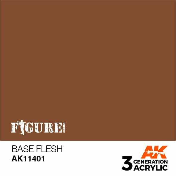 AK Interactive 3G Acrylic Base Flesh AK11401